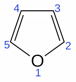 Furan-2D-numbered