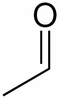 Acetaldehyde-tall-2D-skeletal