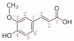 Ferulic_acid_acsv_numbering_1