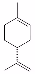 Limonene-2D-skeletal